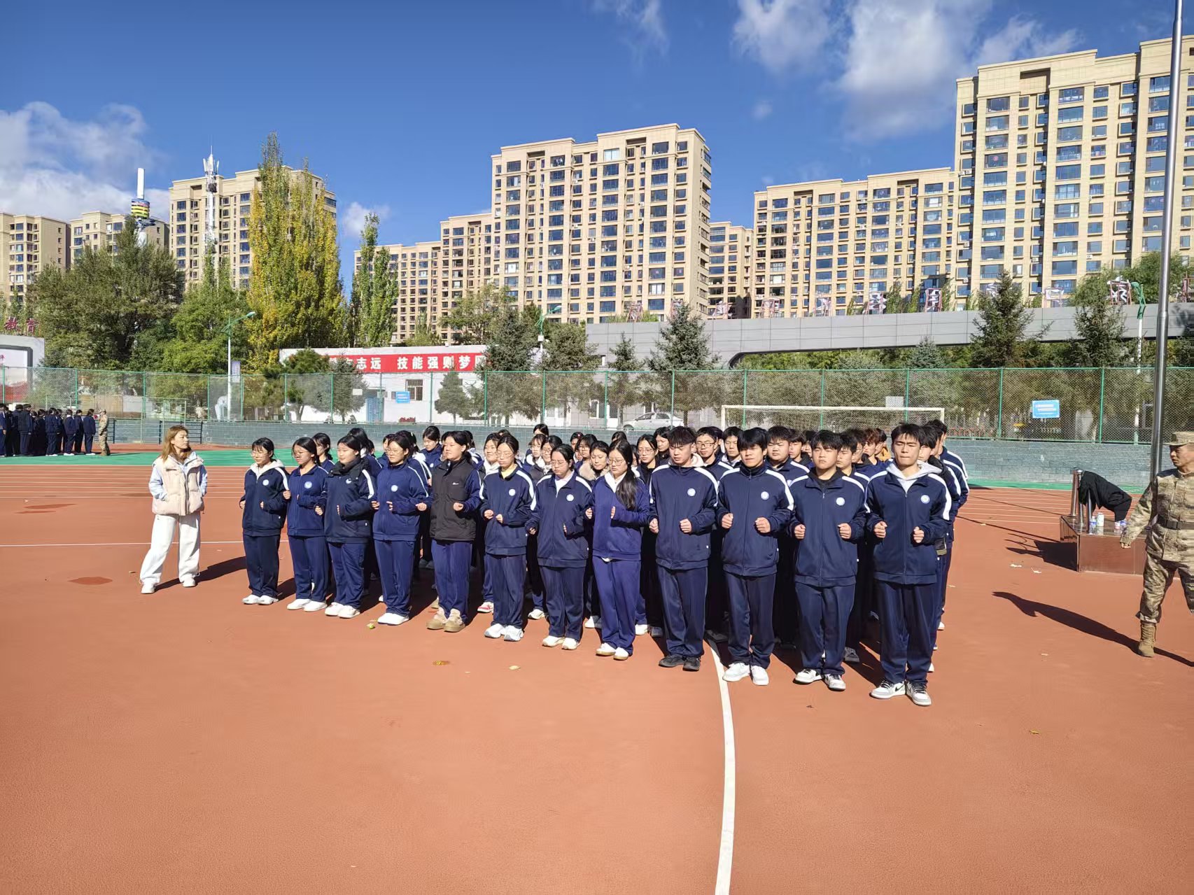 迷彩军训  青春飞扬